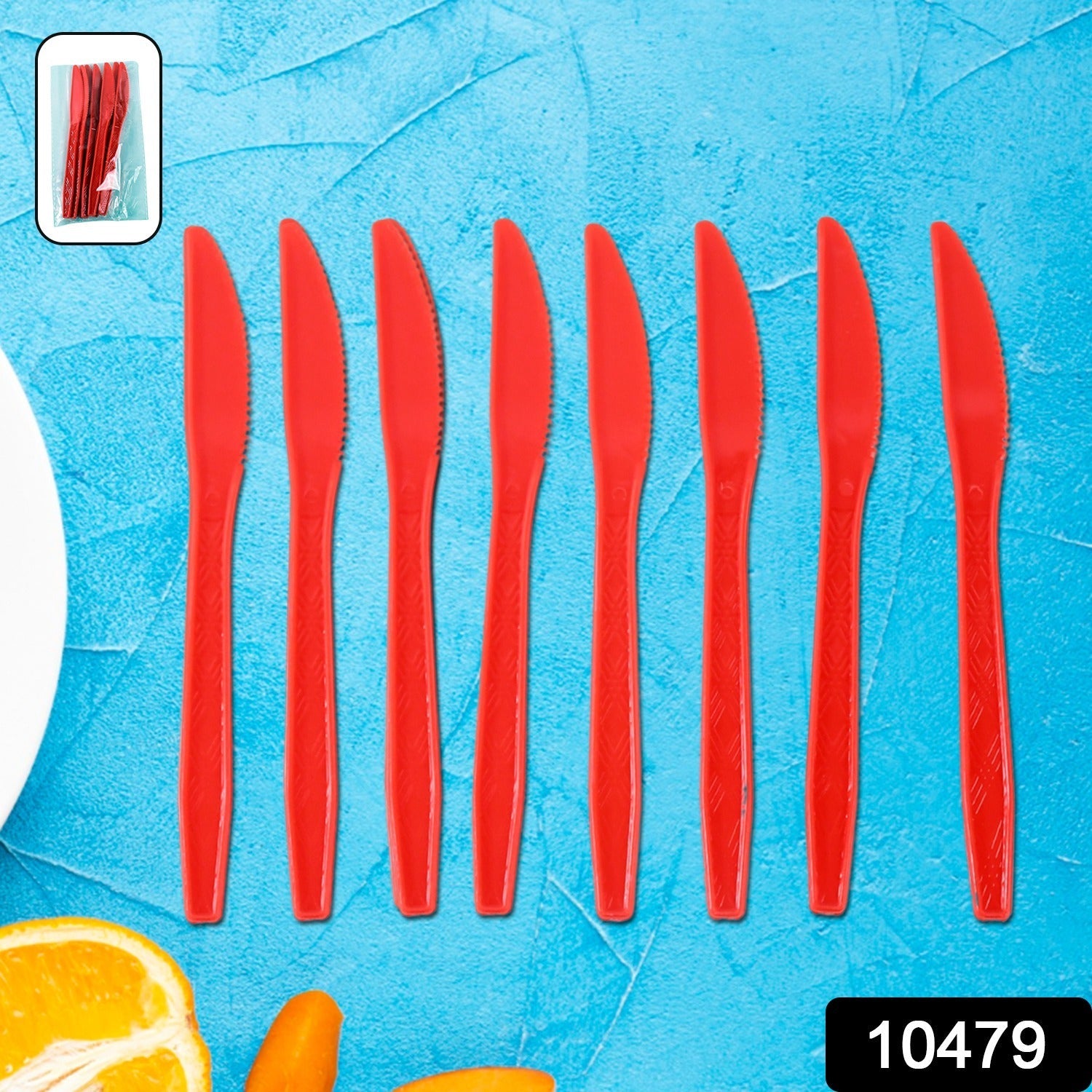 Durable Plastic Knives (8 Pc) Durable Plastic Knives (8 Pc)
